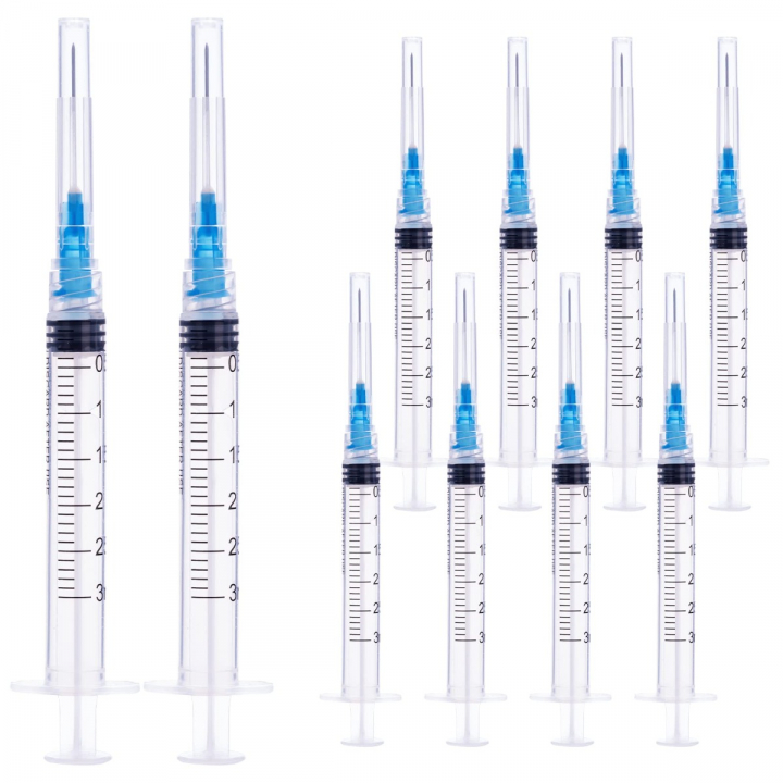 3ml Disposable Syringe 1inch 23-gauge